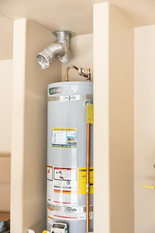 New gas water heater installation in St. George, UT
