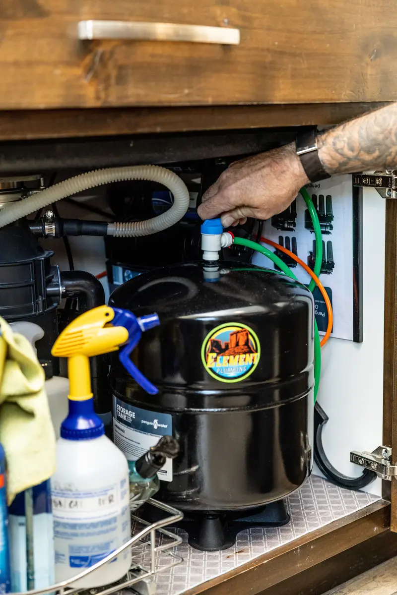 Under sink reverse osmosis system in St. George, UT