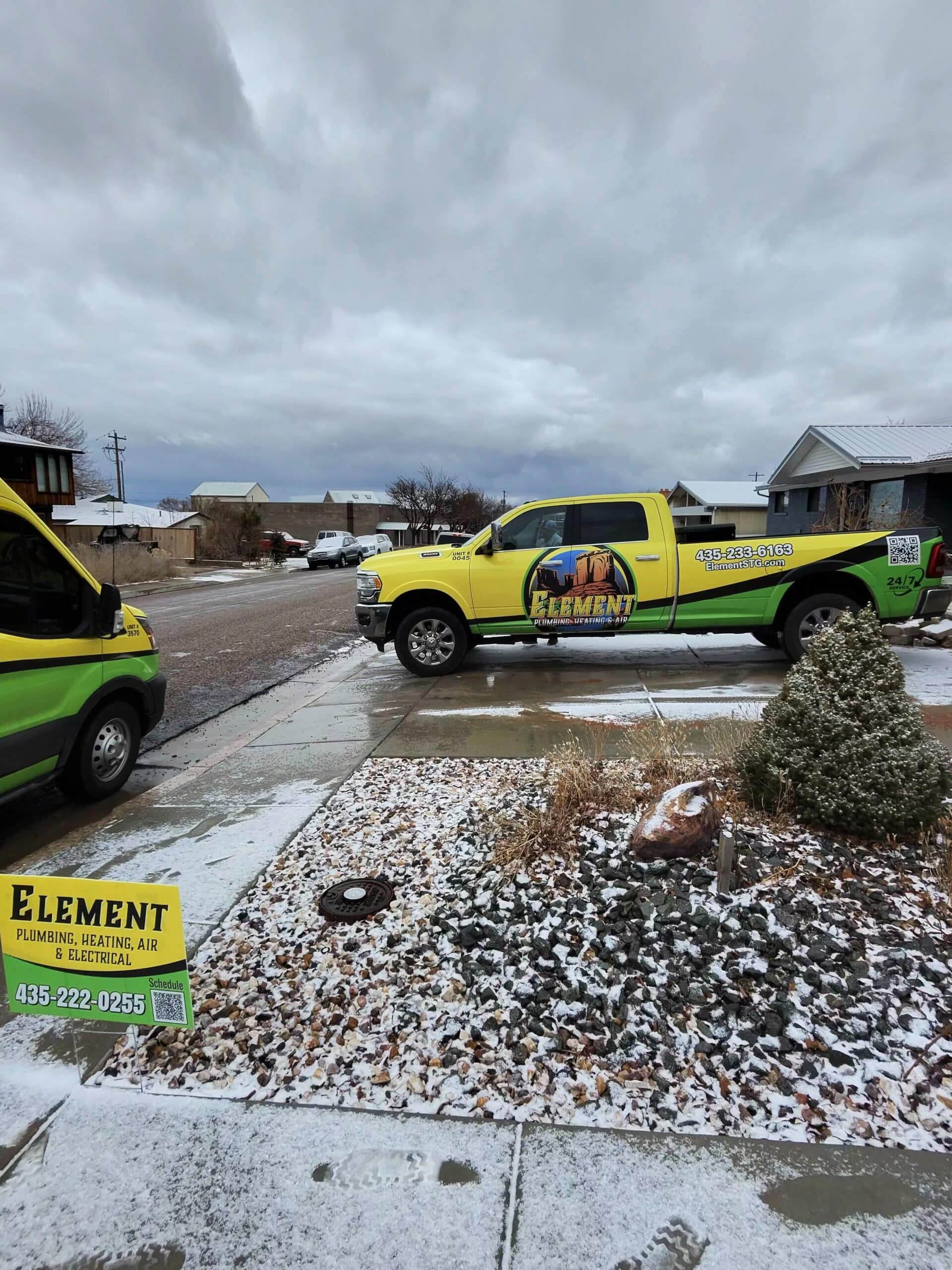 Working all day on this HVAC Install job in St George Utah